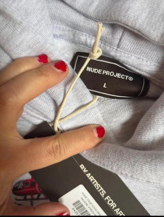Sudadera Nude Project Gris