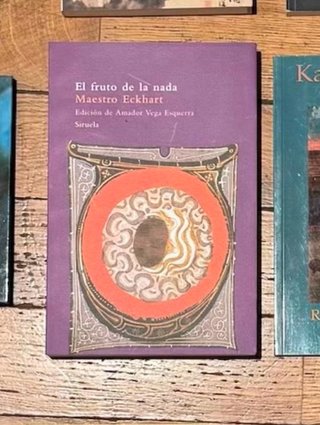Libro El fruto de la Nada, del Maestro Eckhart.
