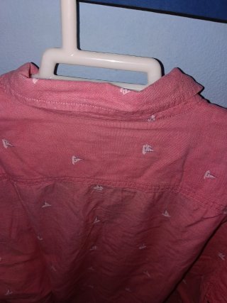 Camisa rosa Pull&Bear manga corta
