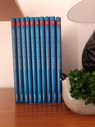 Historia escrita e ilustrada de España.