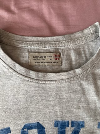 Camiseta Zara Boys Talla 13-14A