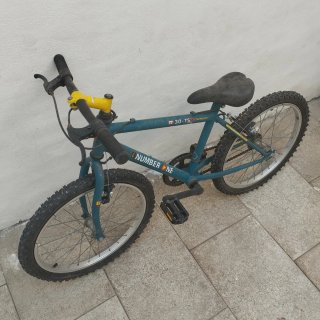 Bicicleta infantil 20 azul