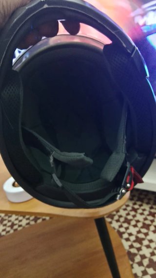 Casco DAYU Negro y Rojo i casco auriculares