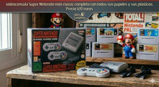 Super Nintendo Classic Mini Completa.