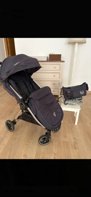 Silla de paseo negra