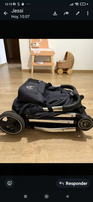 Silla de paseo negra