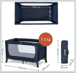 HAUCK Dream N Play PLUS Cuna de viaje Parque