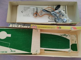 Modelli aerei Keil Kraft Eeze Bilt Airacobra e Me 109