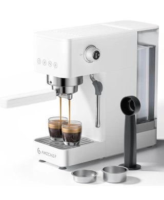 Cafetera AMZCHEF 20 bares con espumador