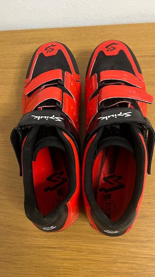Zapatillas Ciclismo Spiuk Rojas Talla 44