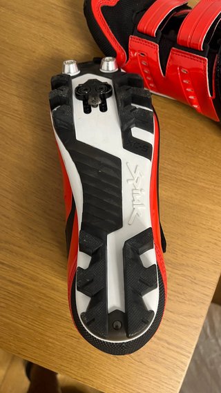 Zapatillas Ciclismo Spiuk Rojas Talla 44