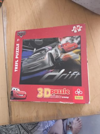 Puzzle 3D rayo mc queen