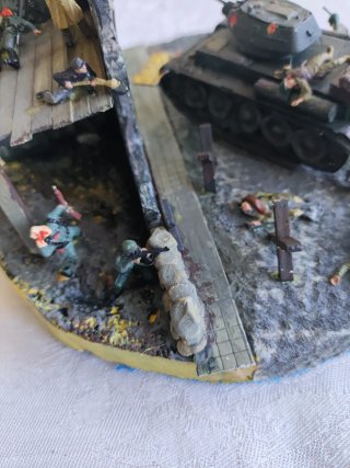 Maqueta militar Berlín 1945