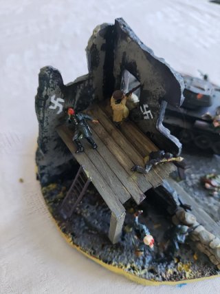 Maqueta militar Berlín 1945