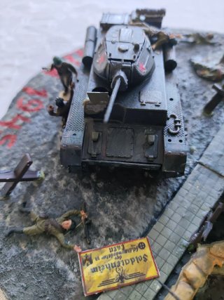 Maqueta militar Berlín 1945