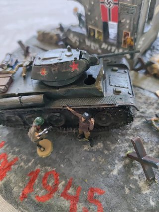 Maqueta militar Berlín 1945