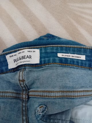 Vaqueros skinny Pull&Bear hombre