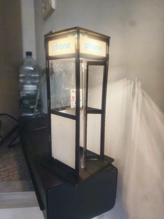 Lampada Cabina Telefonica Design