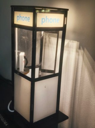 Lampada Cabina Telefonica Design