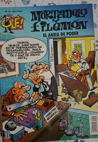 Mortadelo primera edición 10 el ansia de poder