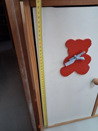 Armario infantil ositos madera