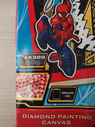Kit Pittura Diamante Marvel Spider-Man