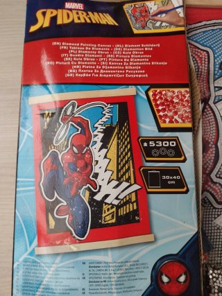Kit Pittura Diamante Marvel Spider-Man