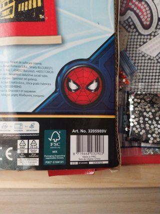 Kit Pittura Diamante Marvel Spider-Man