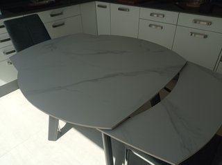 Mesa extensible porcelánico 100x85cm