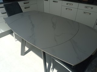 Mesa extensible porcelánico 100x85cm