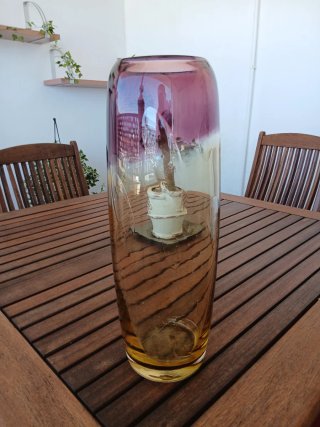 Jarrón cristal Murano grande