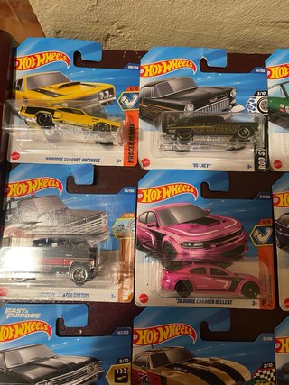 Lote Coches Hot Wheels American Muscle