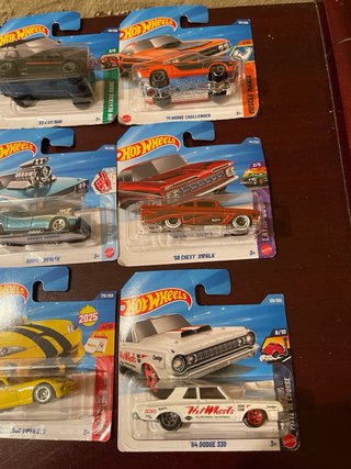 Lote Coches Hot Wheels American Muscle
