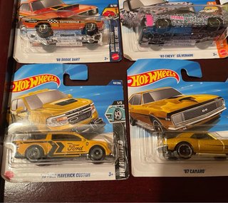 Lote Coches Hot Wheels American Muscle