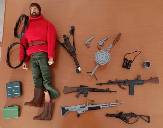 Pack Juguetes Muñecos Acción Años 70