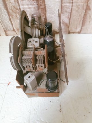 Radio antigua válvulas baquelita Vintage época
