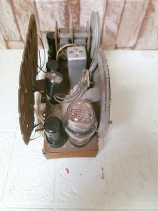 Radio antigua válvulas baquelita Vintage época
