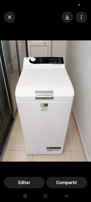 Lavadora Carga Superior AEG 6kg