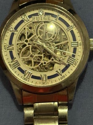 Reloj Mecánico Automático RUIGE Oro/Plata