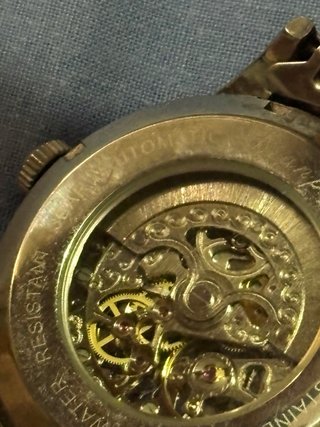 Reloj Mecánico Automático RUIGE Oro/Plata