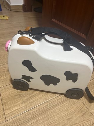 Maleta infantil de vaca