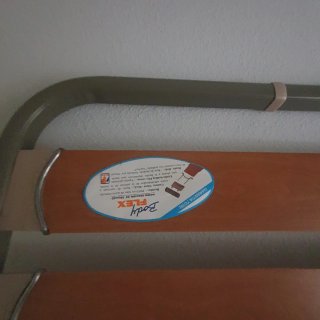 2  Somier Body Flex madera y metal