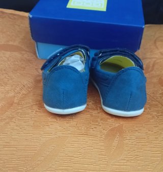 Mocassini neonato blu GD Sport taglia 21