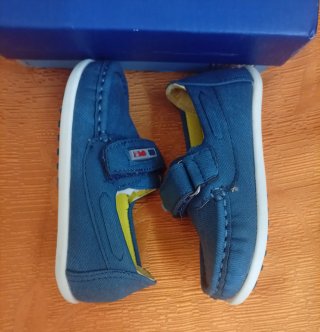 Mocassini neonato blu GD Sport taglia 21