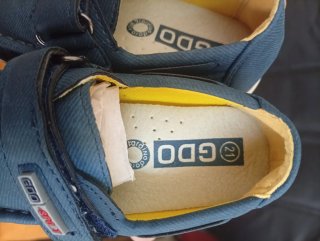 Mocassini neonato blu GD Sport taglia 21