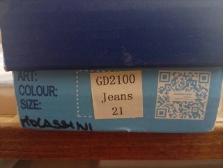 Mocassini neonato blu GD Sport taglia 21
