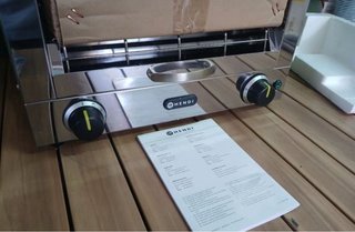 Multitostadora HENDI 6 pinzas - 3000W Tostadora
