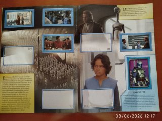 Álbum Star Wars El Ataque de los Clones + Poster