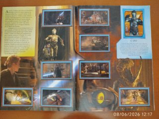 Álbum Star Wars El Ataque de los Clones + Poster