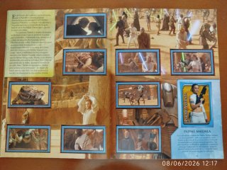 Álbum Star Wars El Ataque de los Clones + Poster